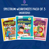 Spectrum Worksheets Nursery (Pack of 3)