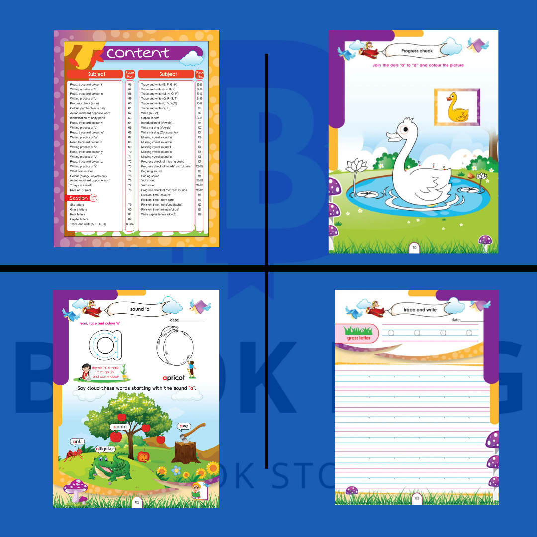 Elite Nursery Workbooks (Pack of 3)