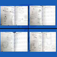 Budget-friendly Nursery Practice Copies (pack of 4)