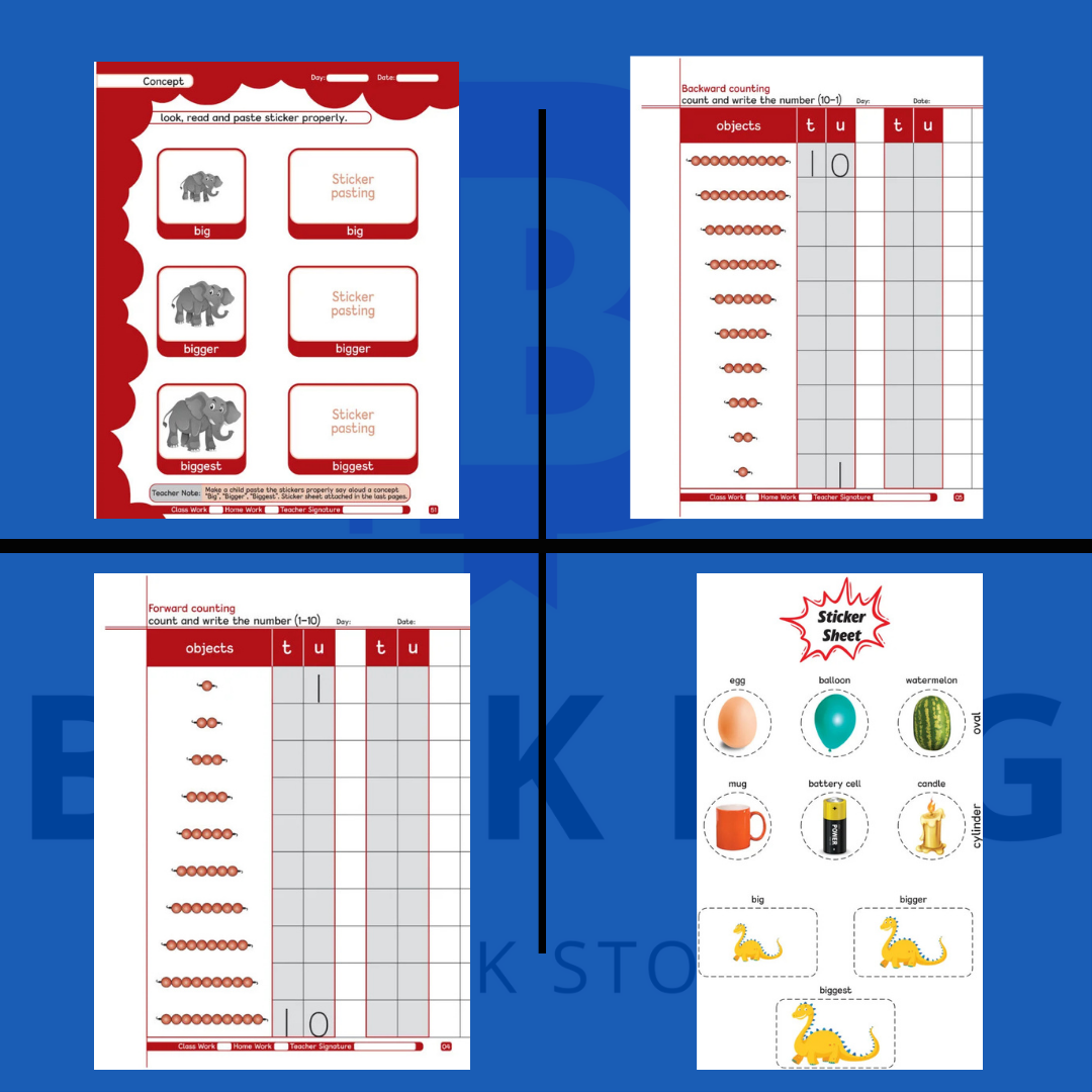 Elite Series (Kindergarten) Practice Copies