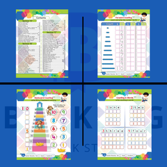 Elite Kindergarten Workbooks (Pack of 3)