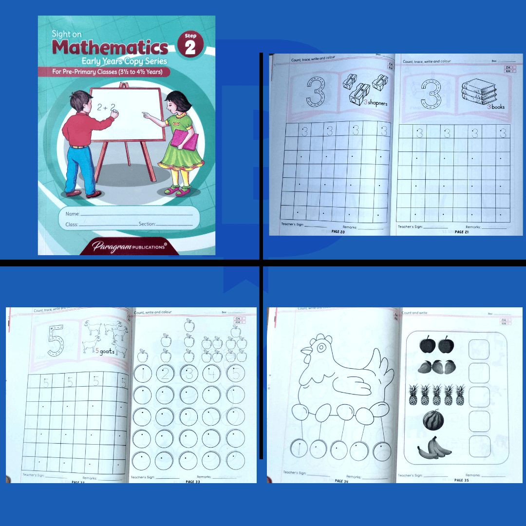 Paragram (Nursery) Practice Copies