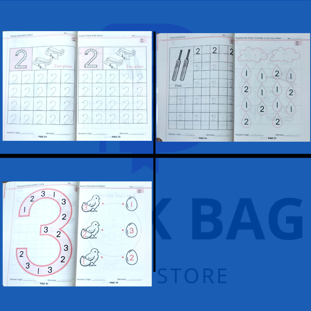 Paragram (Play Group) Practice Copies