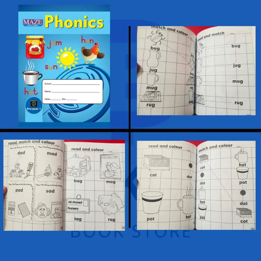Budget-friendly Playgroup practice Copies (pack of 4)