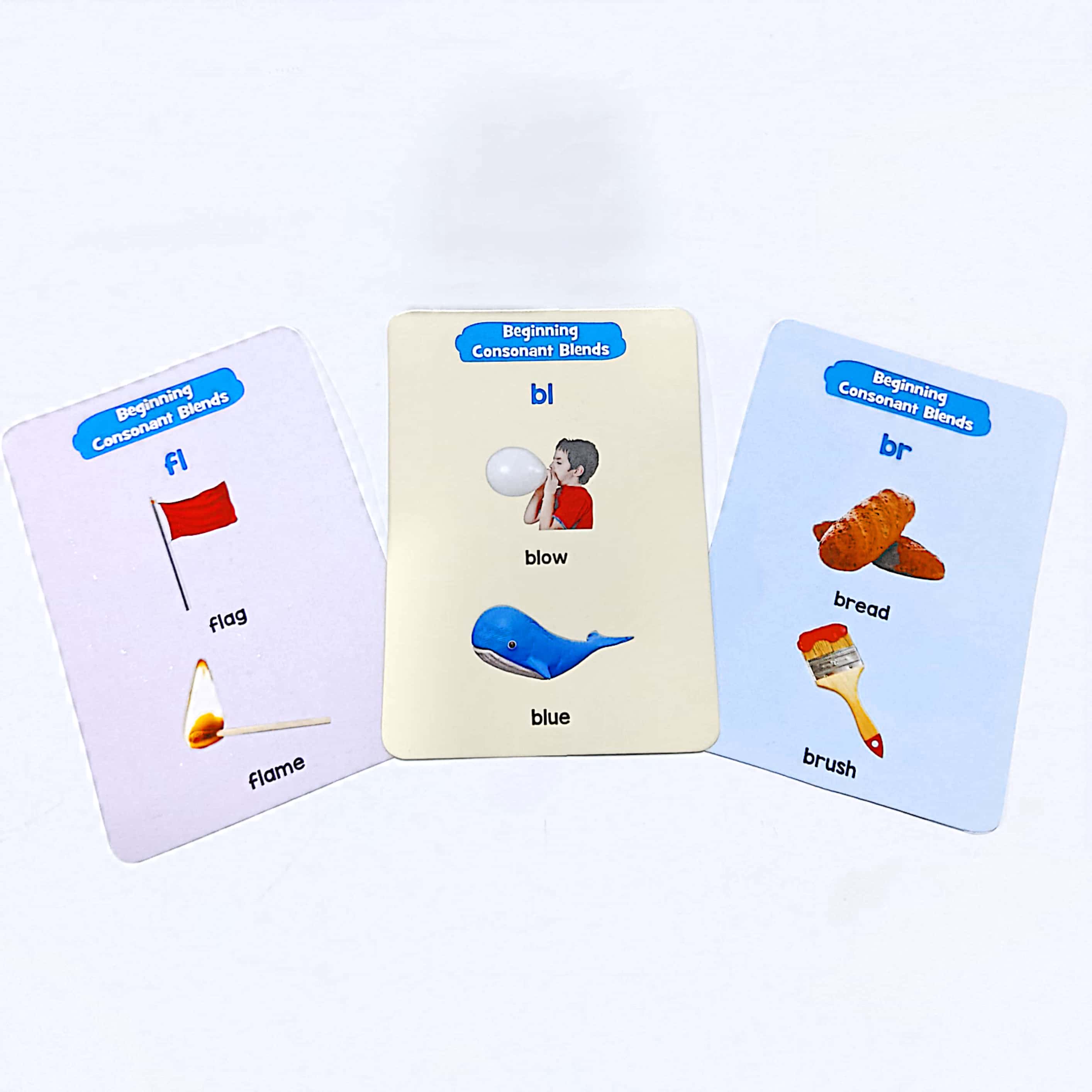 Smart Flash Cards: Advanced Phonics (32 Double sided cards)