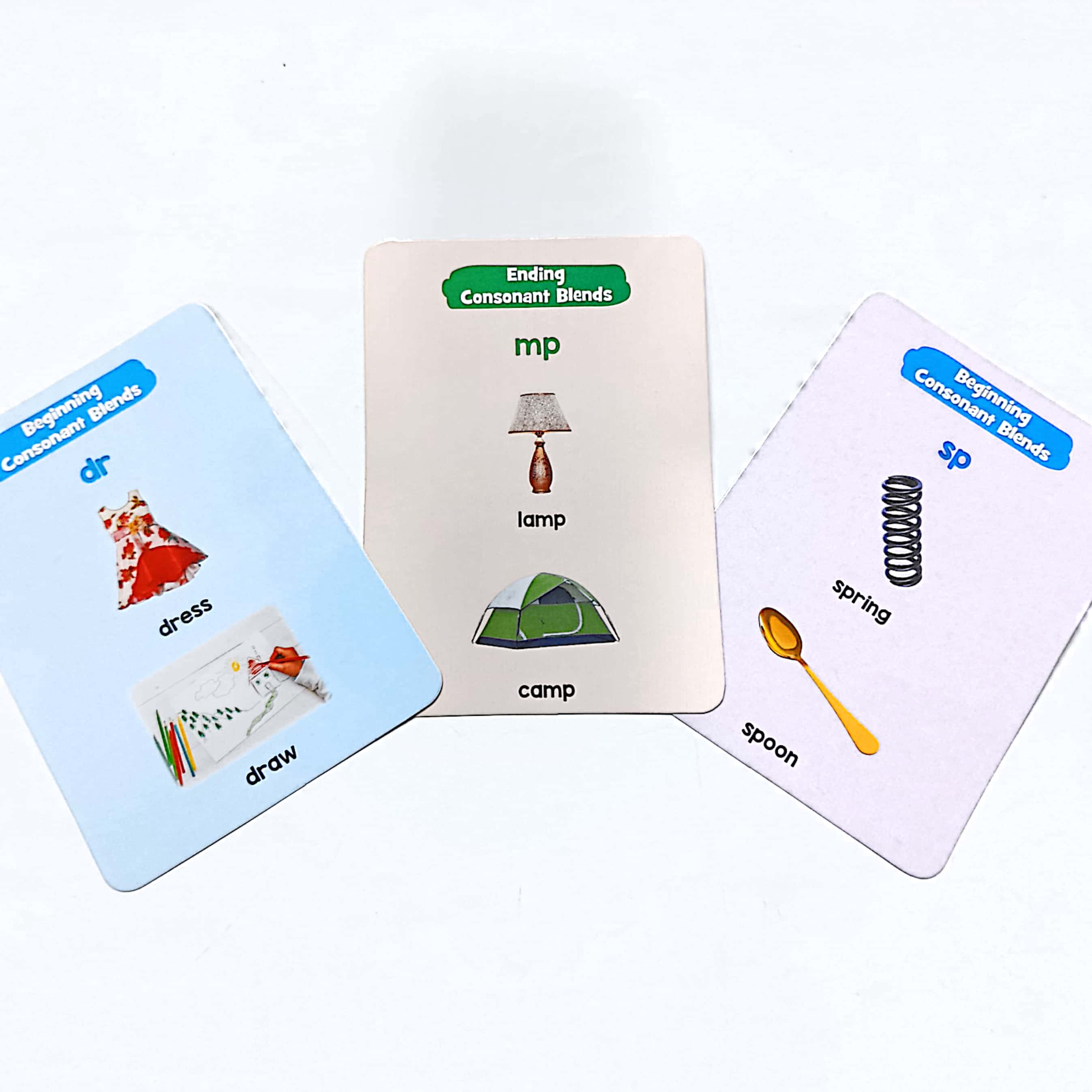 Smart Flash Cards: Advanced Phonics (32 Double sided cards)