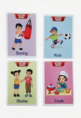 Jumbo Action Flash Cards (24 cards) for ages 3+
