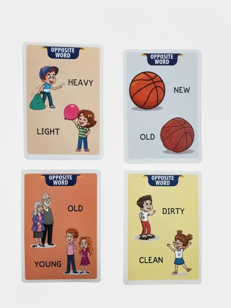 Jumbo Action Flash Cards (24 cards) for ages 3+