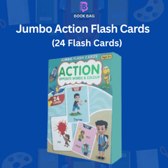 Jumbo Action Flash Cards (24 cards) for ages 3+