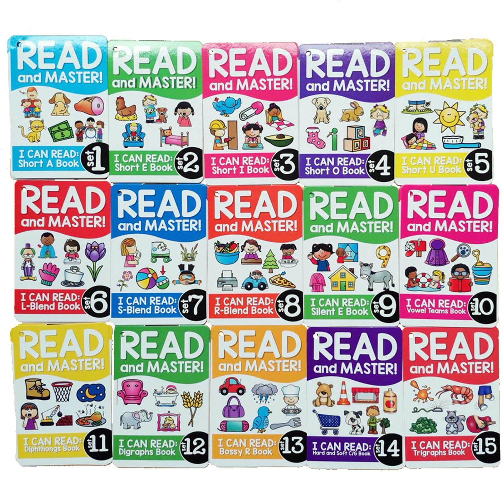 Read and Master 67 Phonics Flash Card